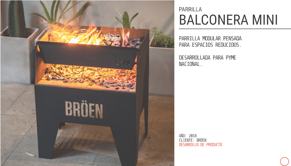 Parrilla BALCONERA MINI